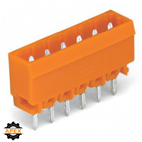 WAGO | 231-354/001-000 | THT MALE HEADER; 1.0 X 1.0 MM SOLDE