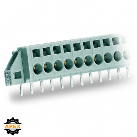 PCB TERMINAL BLOCK; 2.5 MM²; PIN SPACING 5 MM; 2-POLE; CAGE