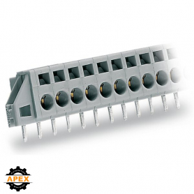 PCB TERMINAL BLOCK; 2.5 MM²; PIN SPACING 5 MM; 2-POLE; CAGE