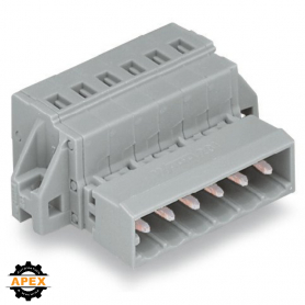 WAGO | 231-605/019-000 | 1-CONDUCTOR MALE CONNECTOR; CLAMPIN