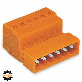 WAGO | 231-634 | 1-CONDUCTOR MALE CONNECTOR; 2.5 MM²; PIN SP