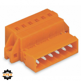 WAGO | 231-644/019-000 | 1-CONDUCTOR MALE CONNECTOR; CLAMPIN