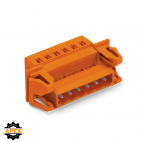 WAGO | 231-645/114-000 | 1-CONDUCTOR MALE CONNECTOR; SNAP-IN