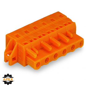 WAGO | 231-712/031-000 | 1-CONDUCTOR FEMALE PLUG; CLAMPING C