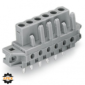 WAGO | 232-136/031-000 | THT FEMALE HEADER; 0.6 X 1.0 MM SOL