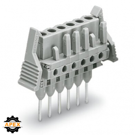 FEMALE CONNECTOR FOR RAIL-MOUNT TERMINAL BLOCKS; STRAIGHT; L