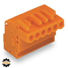 WAGO | 232-317/026-000 | 1-CONDUCTOR FEMALE PLUG; ANGLED; 2.