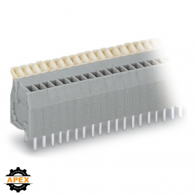 WAGO | 234-206 | PCB TERMINAL BLOCK; PUSH-BUTTON; 0.5 MM²; P