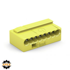 MICRO PUSH WIRE® CONNECTOR 243 SERIES; FOR SOLID CONDUCTORS;