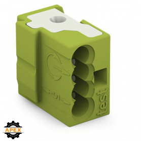 WAGO | 243-722 | 4-CONDUCTOR FEMALE PLUG, PUSH WIRE&reg;, BLUE