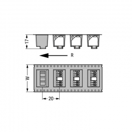 WAGO | 250-203/353-604/997-404 | THR PCB TERMINAL BLOCK; PUS