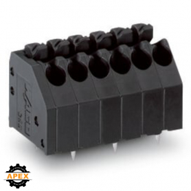WAGO | 250-208/353-604 | THR PCB TERMINAL BLOCK; PUSH-BUTTON