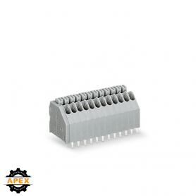 WAGO | 250-314 | PCB TERMINAL BLOCK PUSH-BUTTON 0.5 MM² PIN