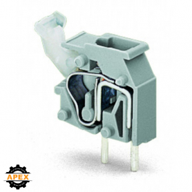 WAGO | 255-746 | STACKABLE PCB TERMINAL BLOCK; PUSH-BUTTON;