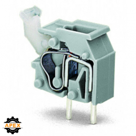 WAGO | 255-757 | STACKABLE PCB TERMINAL BLOCK; PUSH-BUTTON;