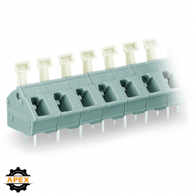 WAGO | 256-505 | PCB TERMINAL BLOCK; PUSH-BUTTON; 2.5 MM&sup2;; P