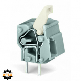 WAGO | 257-766 | STACKABLE PCB TERMINAL BLOCK; PUSH-BUTTON;