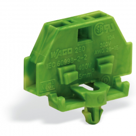 WAGO | 260-317 | 2-CONDUCTOR TERMINAL BLOCK; WITHOUT PUSH-BU