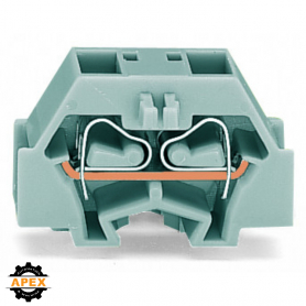 WAGO | 260-347 | 4-CONDUCTOR TERMINAL BLOCK; WITHOUT PUSH-BU
