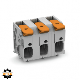 WAGO | 2606-1358 | PCB TERMINAL BLOCK; LEVER; 6 MM²; PIN SPA