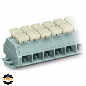 WAGO | 261-206/342-000 | 4-CONDUCTOR TERMINAL STRIP; 6-POLE;