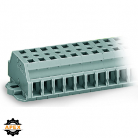 WAGO | 261-422 | 2-CONDUCTOR TERMINAL STRIP; 2-POLE; WITHOUT