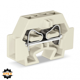 SPACE-SAVING, 2-CONDUCTOR END TERMINAL BLOCK; SUITABLE FOR E