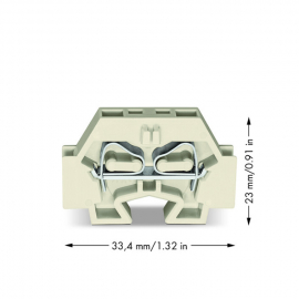 WAGO | 262-181 | SPACE-SAVING, 2-CONDUCTOR END TERMINAL BLOC