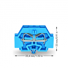 WAGO | 262-314 | 2-CONDUCTOR TERMINAL BLOCK; SUITABLE FOR EX