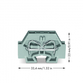 WAGO | 262-321 | SPACE-SAVING, 2-CONDUCTOR END TERMINAL BLOC