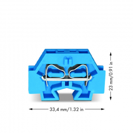 WAGO | 262-324 | SPACE-SAVING, 2-CONDUCTOR END TERMINAL BLOC