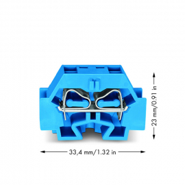 WAGO | 262-334 | 4-CONDUCTOR TERMINAL BLOCK; SUITABLE FOR EX