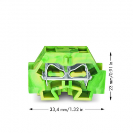 WAGO | 262-337 | 4-CONDUCTOR TERMINAL BLOCK; WITHOUT PUSH-BU