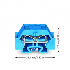 WAGO | 262-344 | 4-CONDUCTOR TERMINAL BLOCK; SUITABLE FOR EX