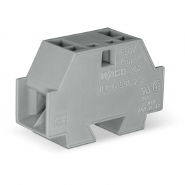 WAGO | 262-351 | SPACE-SAVING, 4-CONDUCTOR END TERMINAL BLOC