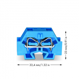 WAGO | 262-354 | SPACE-SAVING, 4-CONDUCTOR END TERMINAL BLOC