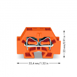 WAGO | 262-356 | SPACE-SAVING, 4-CONDUCTOR END TERMINAL BLOC