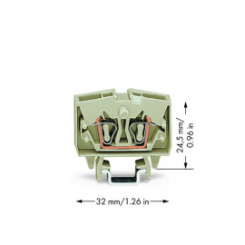 WAGO | 264-120 | 2-CONDUCTOR MINIATURE THROUGH TERMINAL BLOC