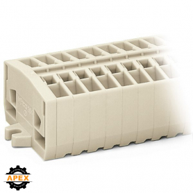 WAGO | 264-184 | 2-CONDUCTOR TERMINAL STRIP; SUITABLE FOR EX