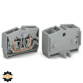 WAGO | 264-326 | 2-CONDUCTOR CENTER TERMINAL BLOCK; WITHOUT