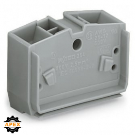 WAGO | 264-351 | 4-CONDUCTOR CENTER TERMINAL BLOCK; WITHOUT