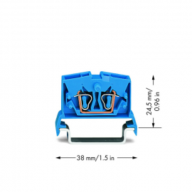 WAGO | 264-714 | 2-CONDUCTOR MINIATURE THROUGH TERMINAL BLOC