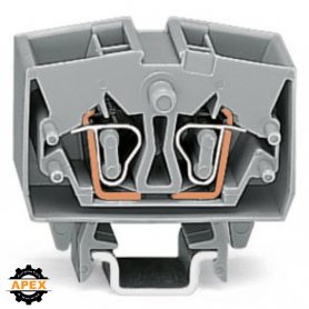 WAGO | 264-721 | 4-CONDUCTOR MINIATURE THROUGH TERMINAL BLOC