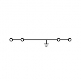 WAGO | 264-727 | 4-CONDUCTOR MINI RAIL-MOUNT TERMINAL BLOCK;