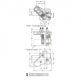 WAGO | 267-166 | FEMALE CONNECTOR; WHITE