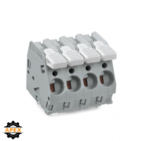 WAGO | 2706-108 | PCB TERMINAL BLOCK; LEVER; 6 MM²; PIN SPAC