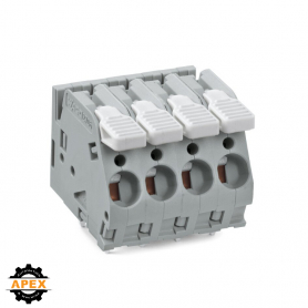 WAGO | 2706-152 | PCB TERMINAL BLOCK; LEVER; 6 MM²; PIN SPAC
