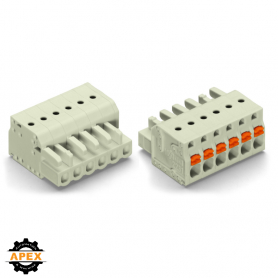 WAGO | 2721-109/026-000 | 1-CONDUCTOR FEMALE PLUG; 100% PROT