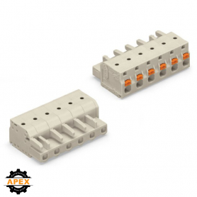 WAGO | 2721-204/026-000 | 1-CONDUCTOR FEMALE PLUG; 100% PROT