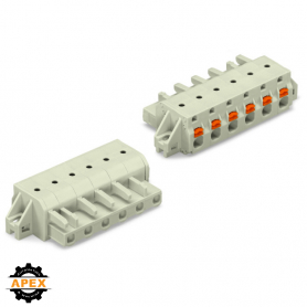 WAGO | 2721-204/031-000 | 1-CONDUCTOR FEMALE PLUG; 100% PROT